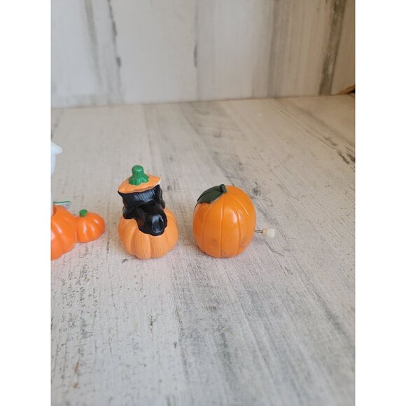 Vintage pumpkin ghost unique variety figure Halloween decor set - Picture 7 of 7